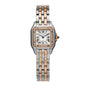 Stainless Steel 18K Pink Gold Diamond 22mm Panthere Quartz Watch
