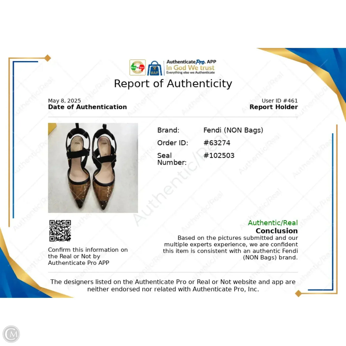 Shoes Luxury Designer By Fendi In Black & Brown, Size: 10.5 Rovelle Bags