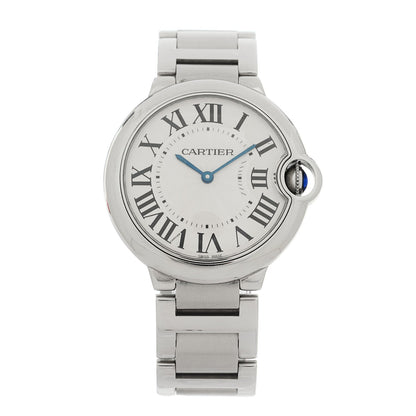 Stainless Steel 36mm Ballon Bleu De Cartier Quartz Watch