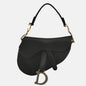 Dior Saddle Mini Silk Handbag Black with crystals Rovelle Bags