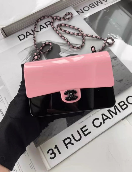 Chanel Luxury Leather Black Handbag Style 5 Rovelle Bags