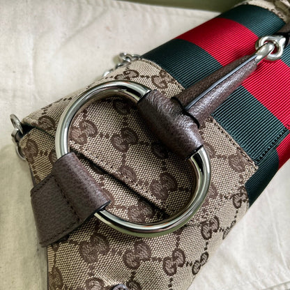 Gucci Horsebit Chain Medium Shoulder Bag