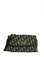Christian Dior Blue Oblique Jacquard Monogram 30 Montaigne Avenue Bag Rovelle Bags
