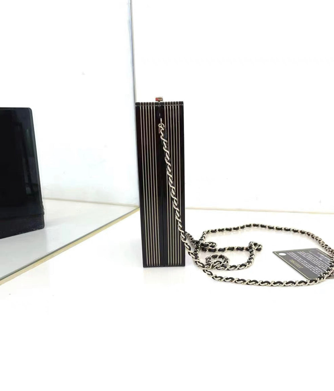 Chanel Luxury Leather Black Clutch Style 11 Rovelle Bags