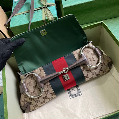 Gucci Horsebit Chain Medium Shoulder Bag