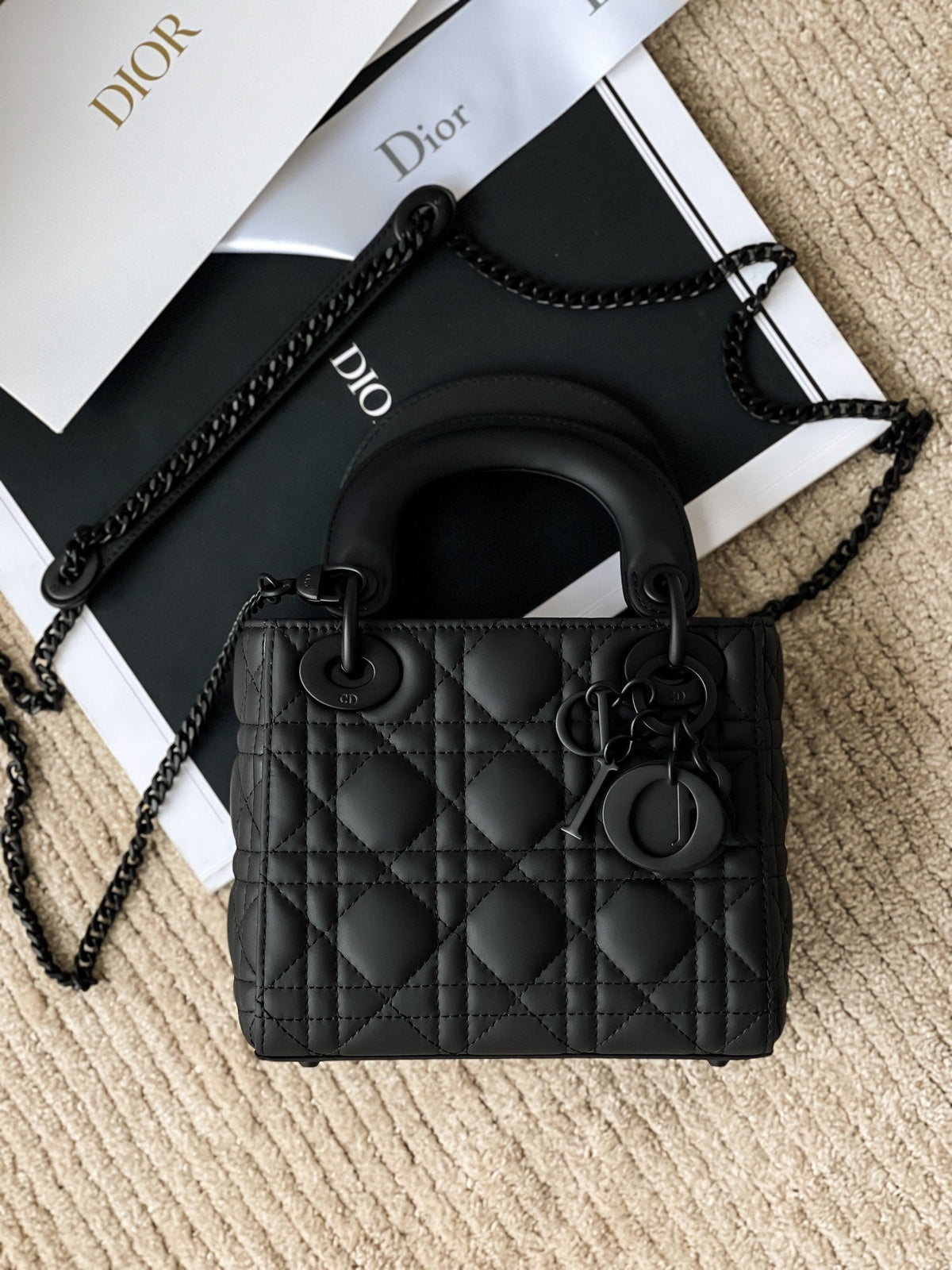 Christian Dior Medium Lady Dior  Bag