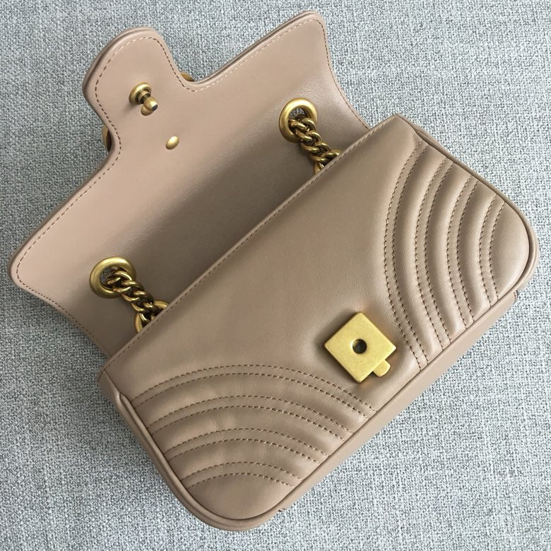 Gucci Marmont Small Matelassé Shoulder Bag