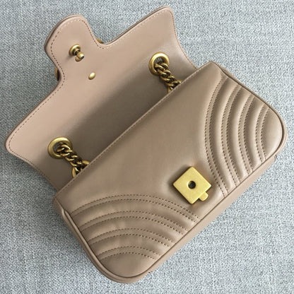 Gucci Marmont Small Matelassé Shoulder Bag