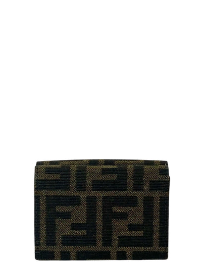 Fendi Monogram Micro Trifold Wallet Rovelle Bags
