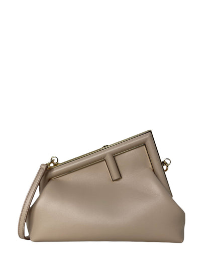 Fendi Poudre Lambskin Leather Small First Crossbody/Clutch Bag Rovelle Bags