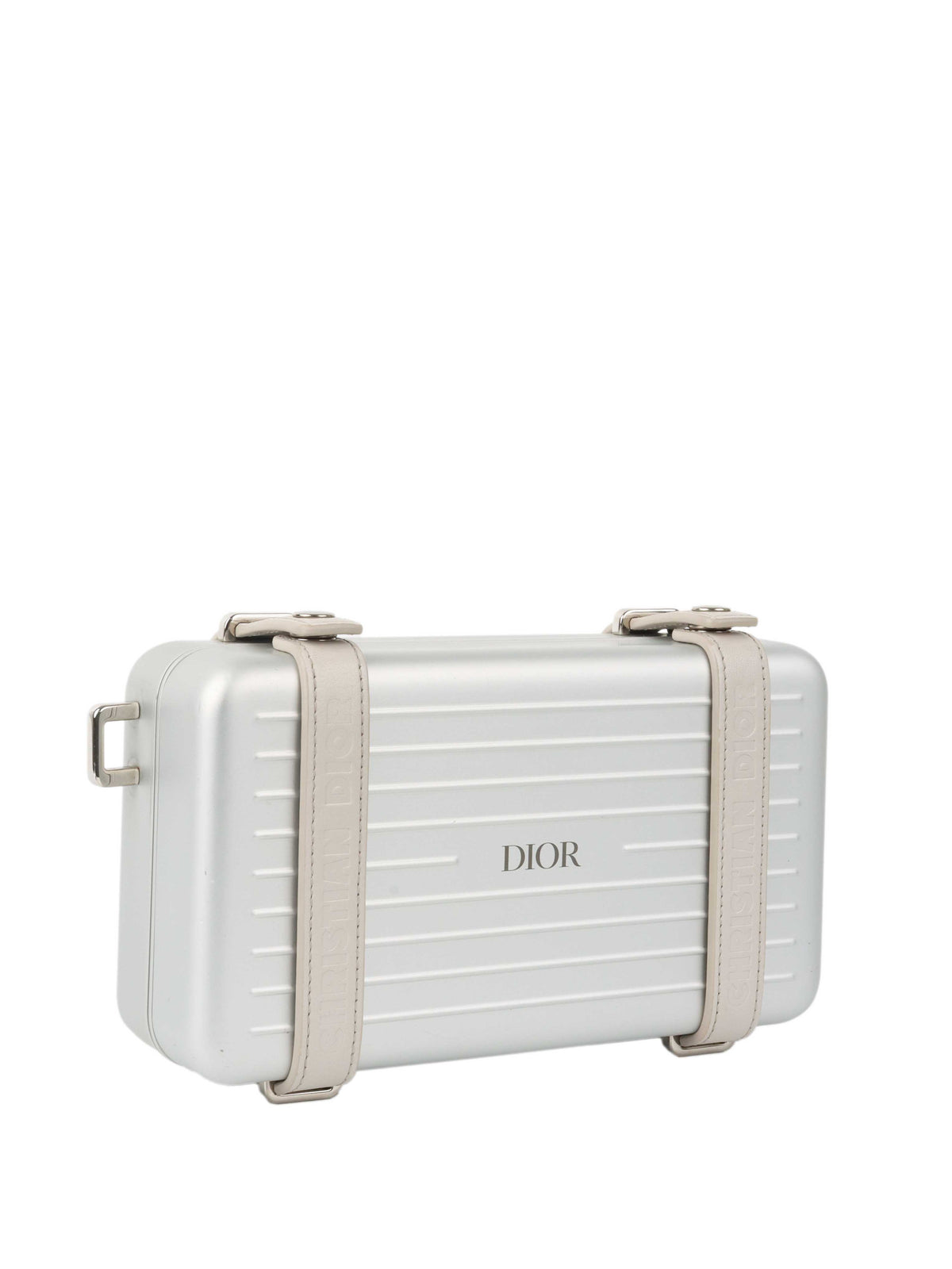 Dior X Rimowa Silver Personal Clutch Case Rovelle Bags