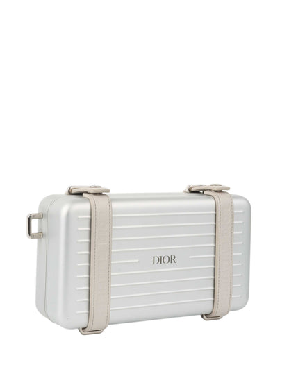 Dior X Rimowa Silver Personal Clutch Case Rovelle Bags