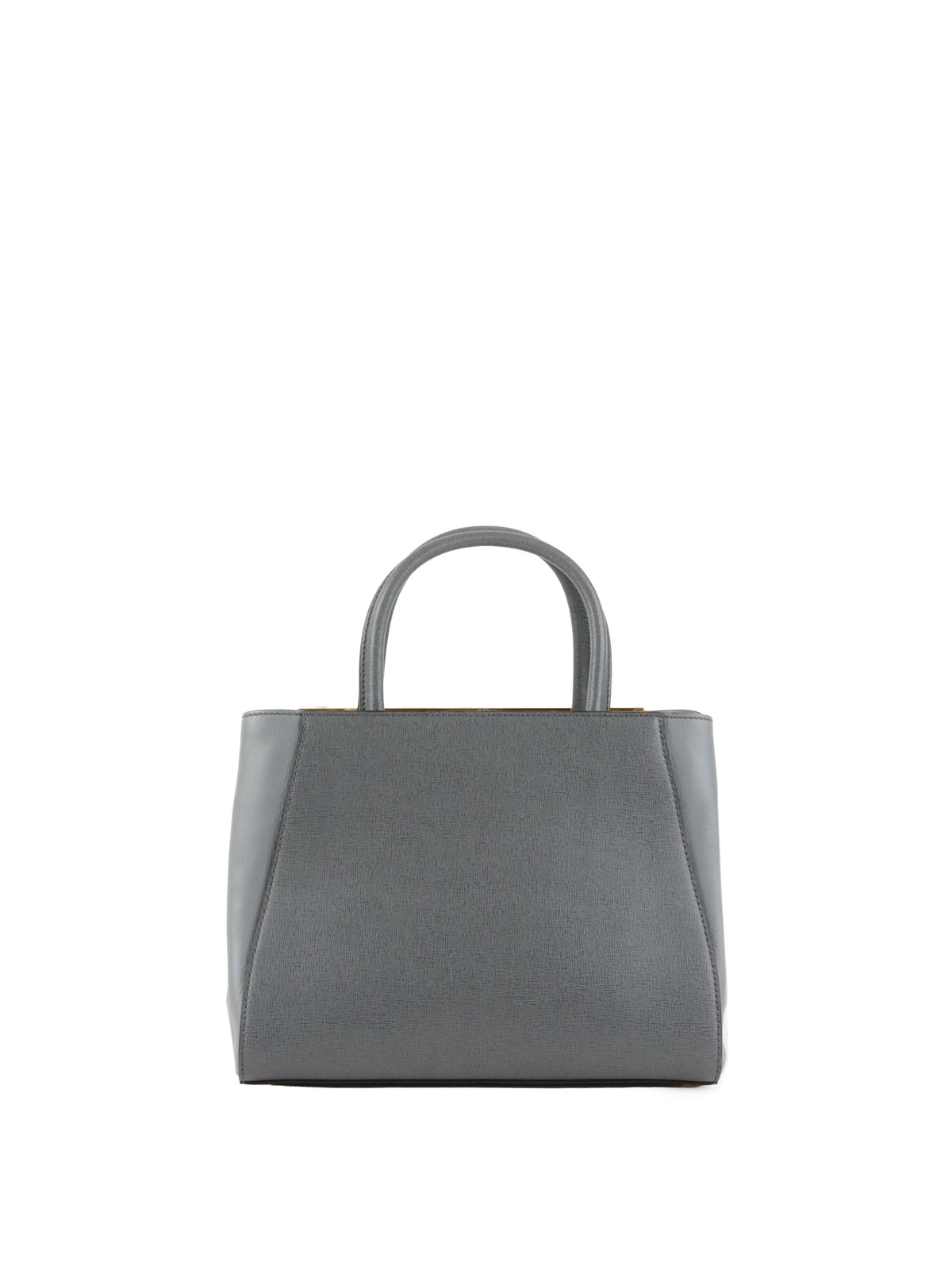 Fendi Small Grey Two Jours Bag Rovelle Bags