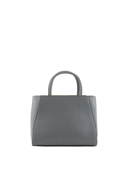 Fendi Small Grey Two Jours Bag Rovelle Bags