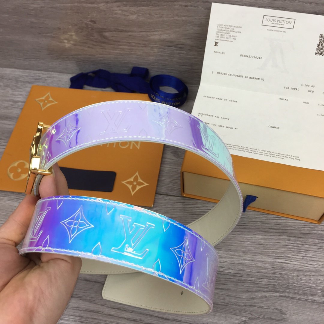 Leather Belt Louis Vuitton