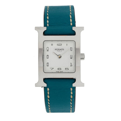 Stainless Steel Courchevel 21mm Heure H Hour Quartz Watch Blue Jean