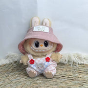 [Baby + Baby Clothes] First and second generation keychain Labubu clothes pendant Labubu baby clothes big brand set two-piece set cute