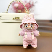 [Baby + Baby Clothing] Rab Clothing Bag Pendant Cute Vinyl DIY Doll Doll Keychain Pendant Gift