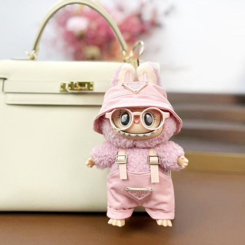 [Baby + Baby Clothing] Rab Clothing Bag Pendant Cute Vinyl DIY Doll Doll Keychain Pendant Gift