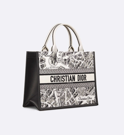 Dior Book Tote Leather Mini Tote Bag Rovelle Bags
