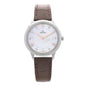 Stainless Steel Alligator Diamond Mother of Pearl 30mm De Ville Prestige Quartz Watch 434.13.30.60.55.001