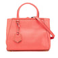 Fendi Luxury Leather Red Handbag Style 29 Rovelle Bags