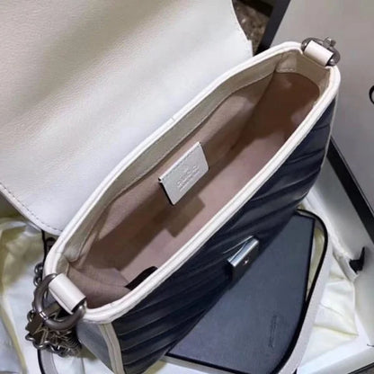 Gucci GG Marmont Matelass茅 Shoulder Bag With Borders