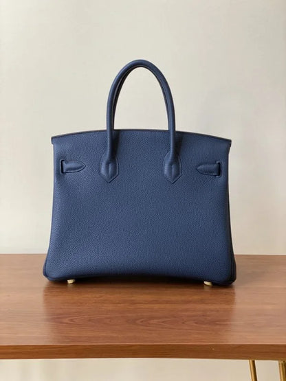 Hermes Birkin Bag Navy Blue