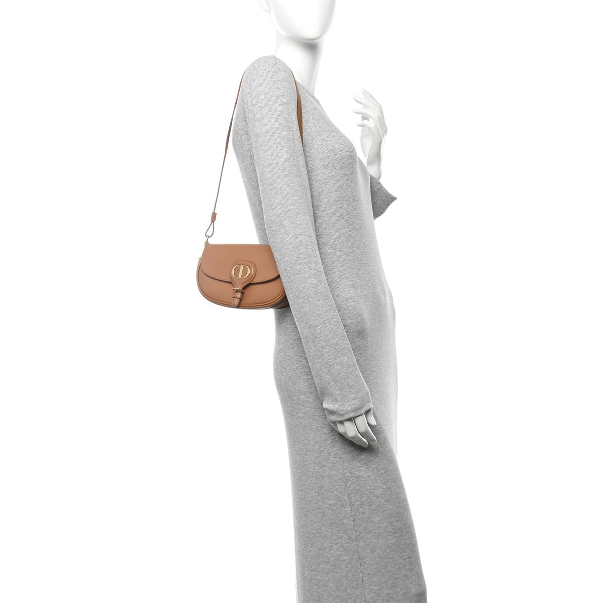 Christian Dior Box Calfskin East West Bobby Bag Cognac Rovelle Bags