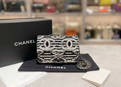 Chanel Luxury Leather Black Shoulder Bag Rovelle Bags