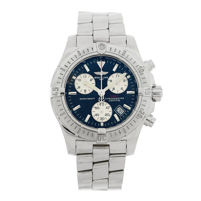 Stainless Steel 41mm Colt Chronograph Quartz Watch Blue A73380