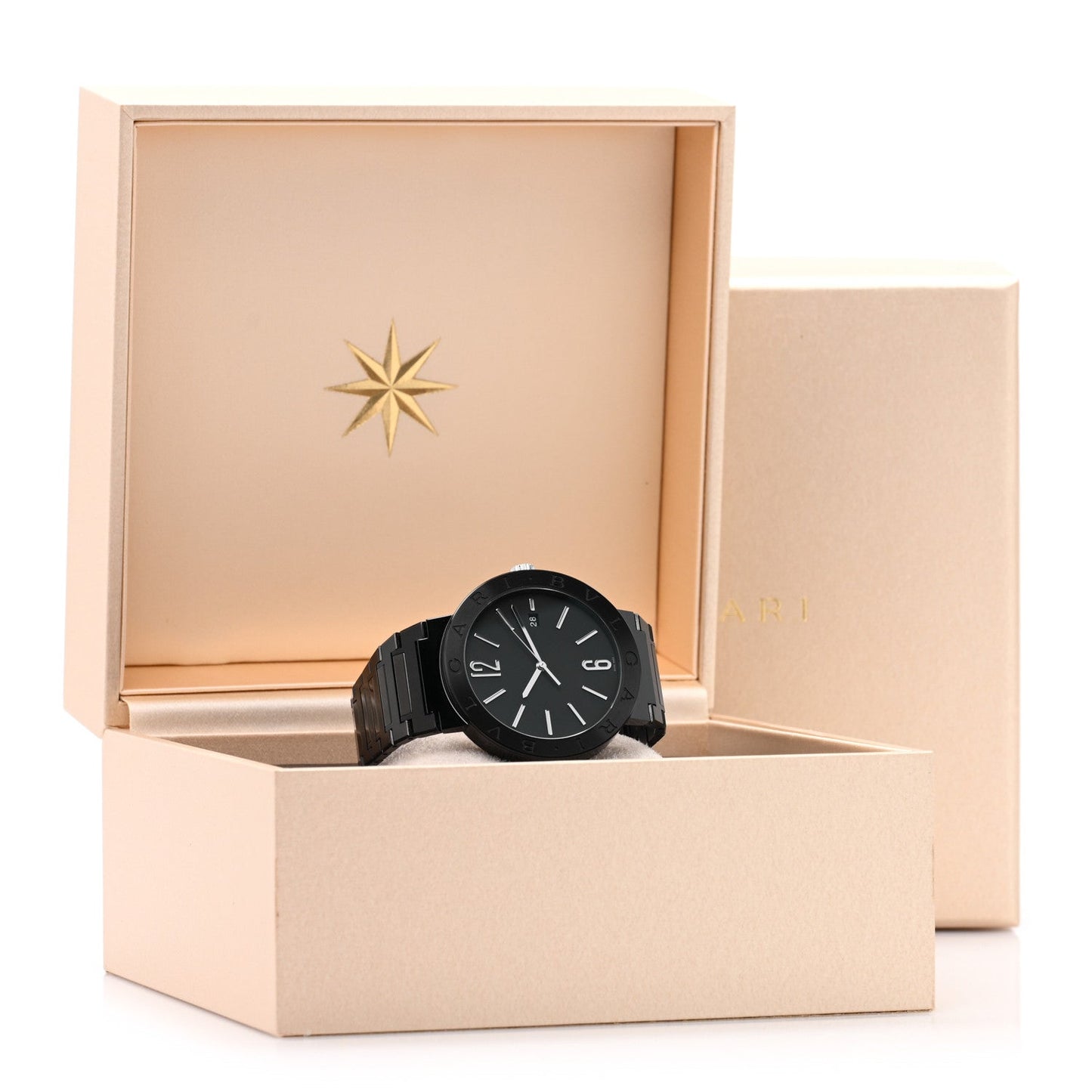 Stainless Steel 41mm Automatic Watch Black
