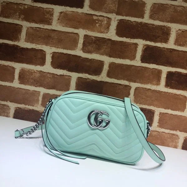 Gucci GG Marmont Matelass茅 Crossbody Bag