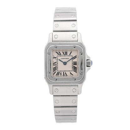 Stainless Steel 24mm Santos de Cartier Galbee Quartz Watch