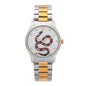 Stainless Steel 38mm G-Timeless Two Tone Snake Quartz Watch