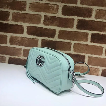 Gucci GG Marmont Matelass茅 Crossbody Bag