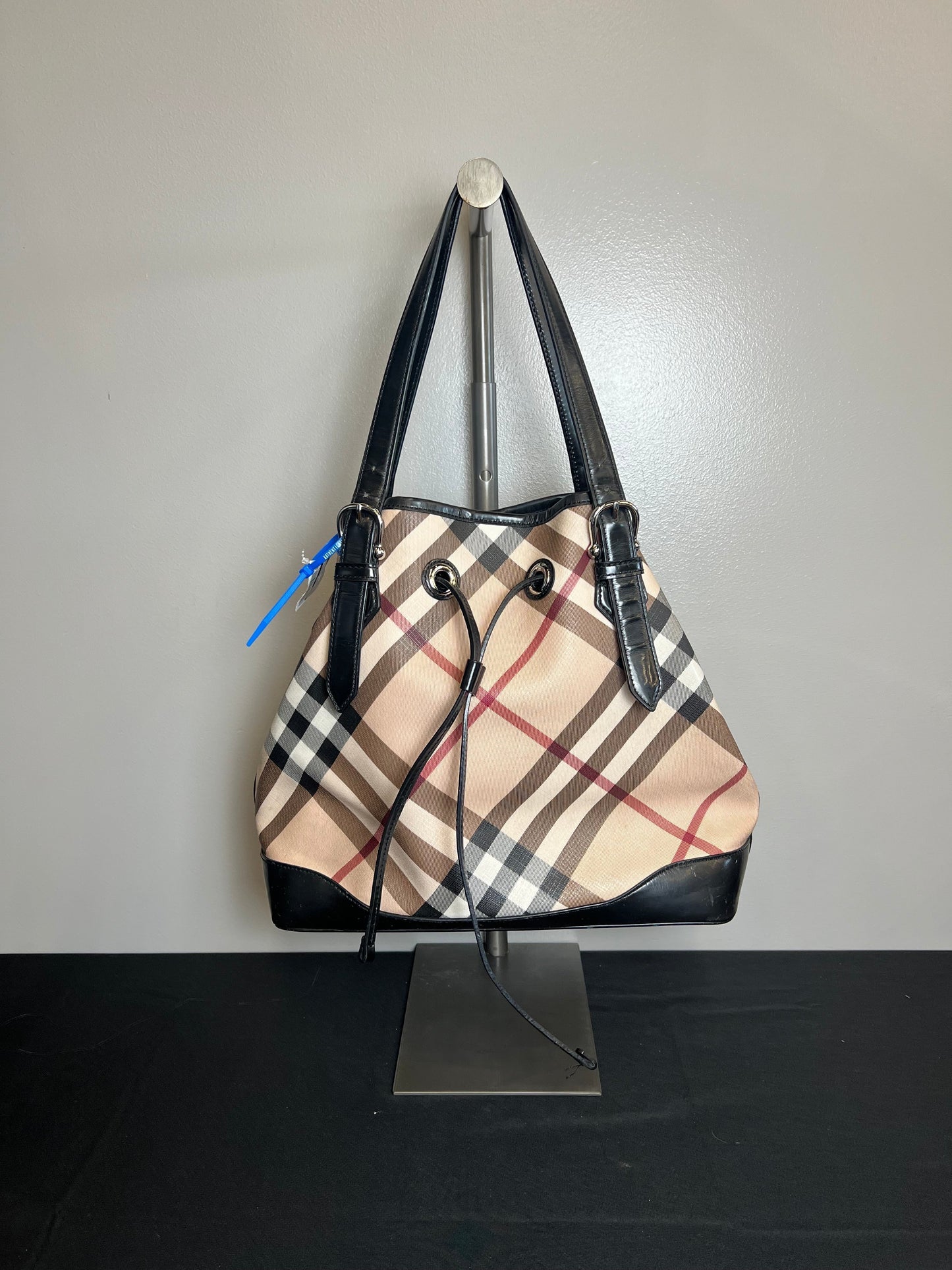Burberry Luxury Designer Plaid Handbag