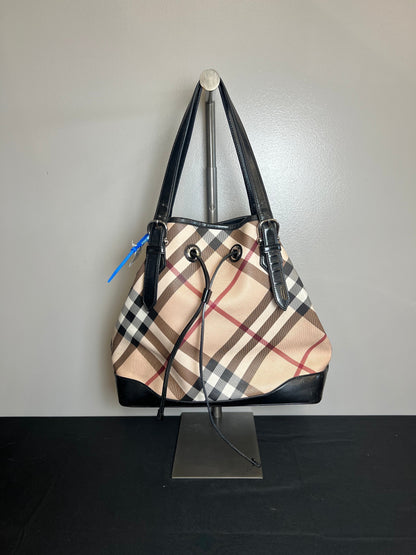 Burberry Luxury Designer Plaid Handbag