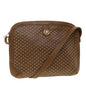 Luxury CELINE Shoulder Bag Leather Brown 33155