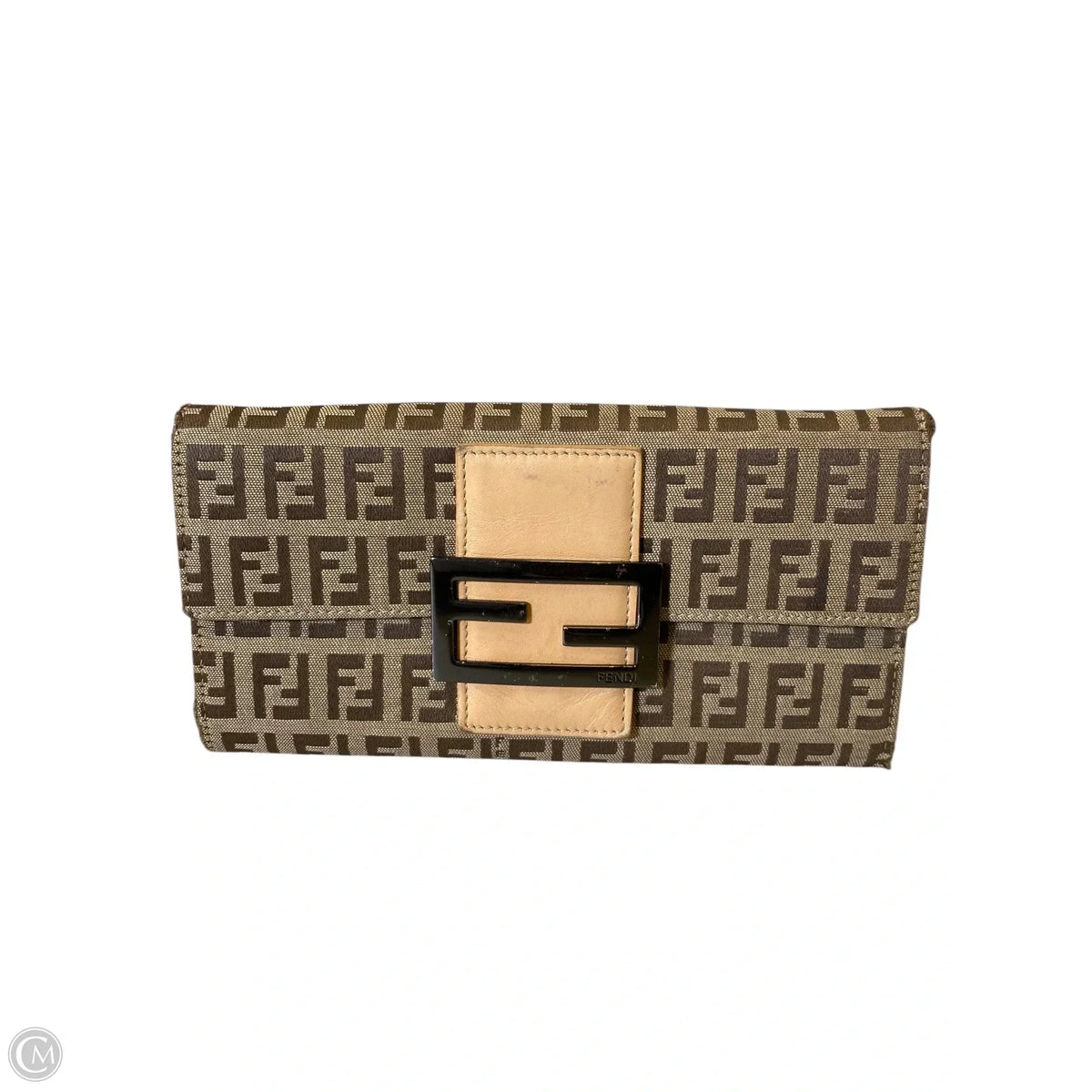 Wallet Luxury Designer By Fendi, Size: Small Rovelle Bags