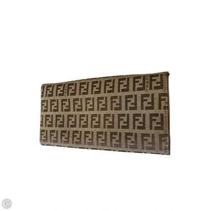 Wallet Luxury Designer By Fendi, Size: Small Rovelle Bags