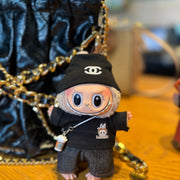 [Baby + Clothes] Pendant Baby Clothes Plush Vinyl Face Doll Bag Pendant Niche Bulala Doll