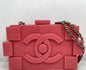 Chanel Luxury Leather Silver Handbag Leather Rovelle Bags