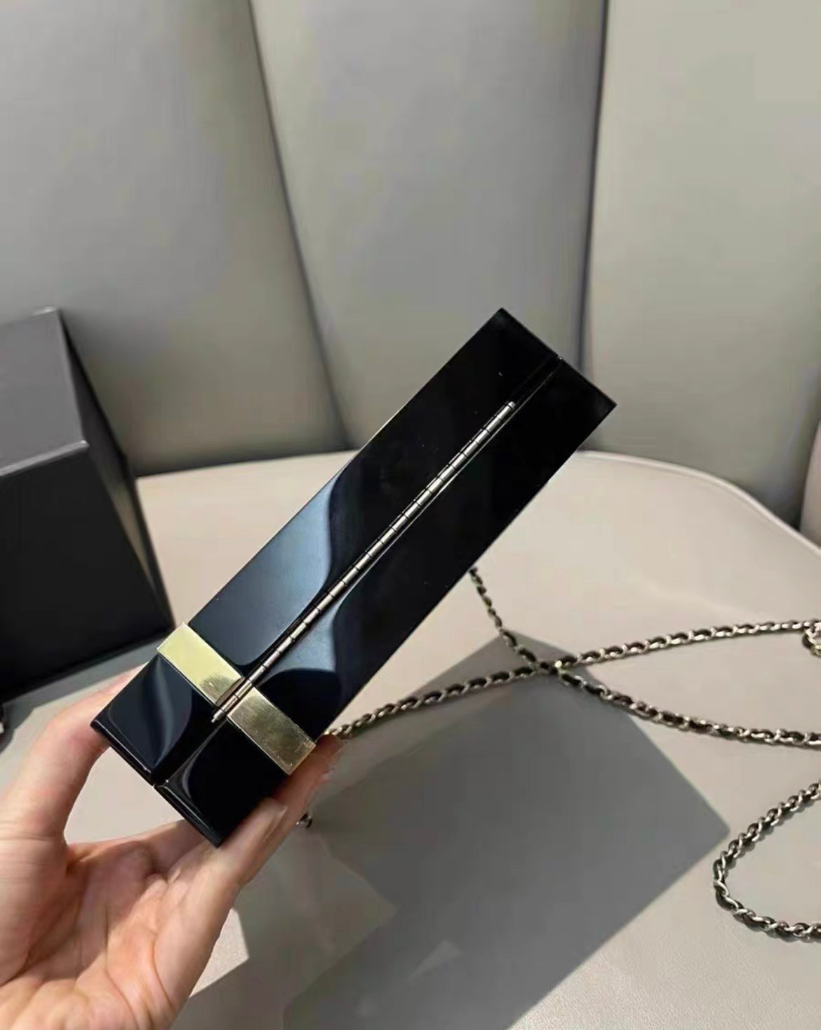 Chanel Luxury Leather Black Handbag Style 10 Rovelle Bags