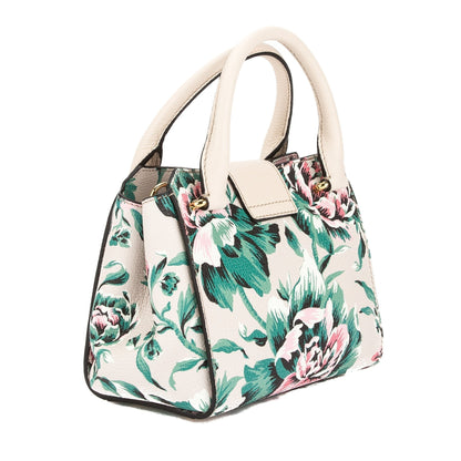 Burberry Peony Rose Leather Red Crossbody Bag