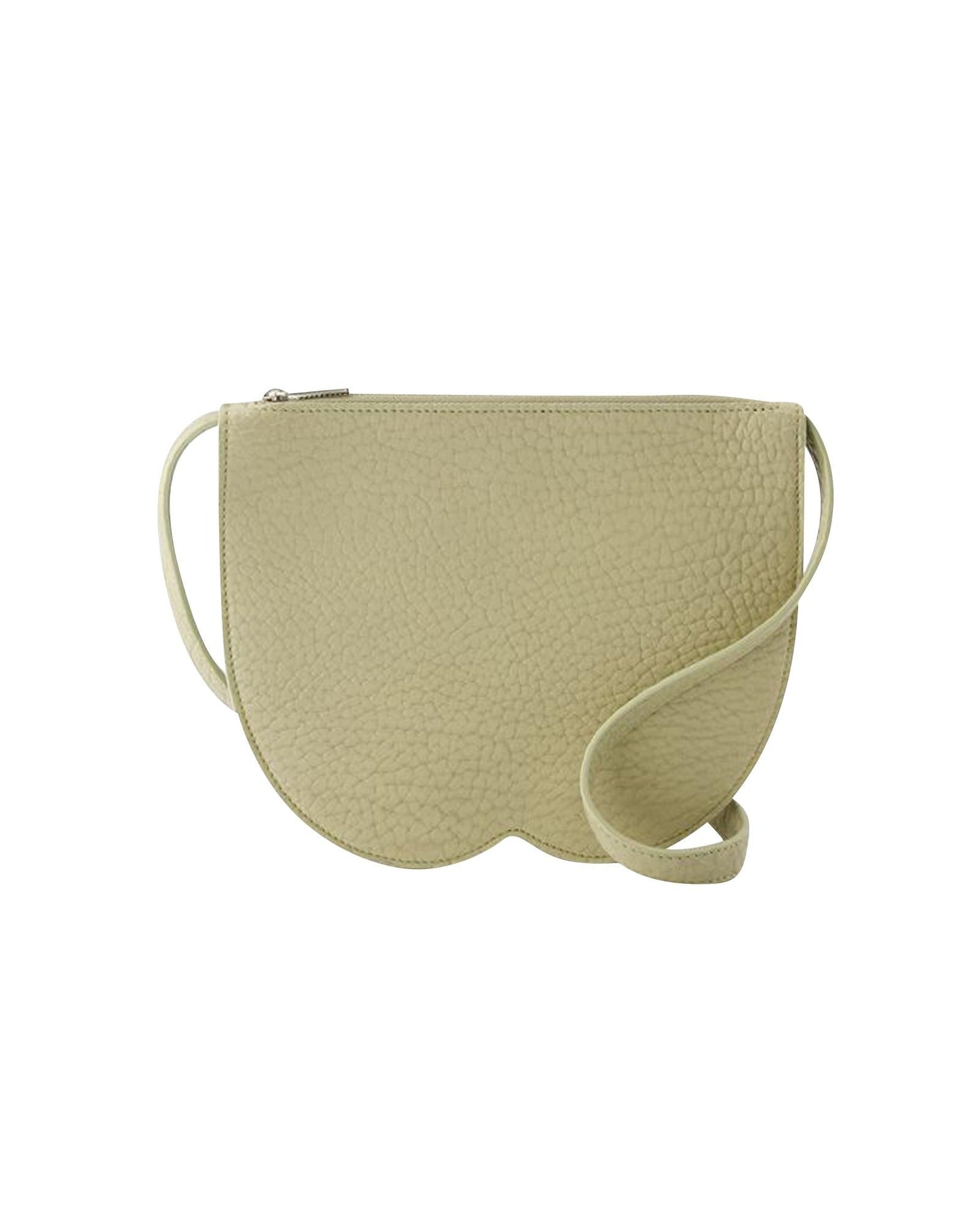Burberry Pebble Women Leather Beige Crossbody Bag