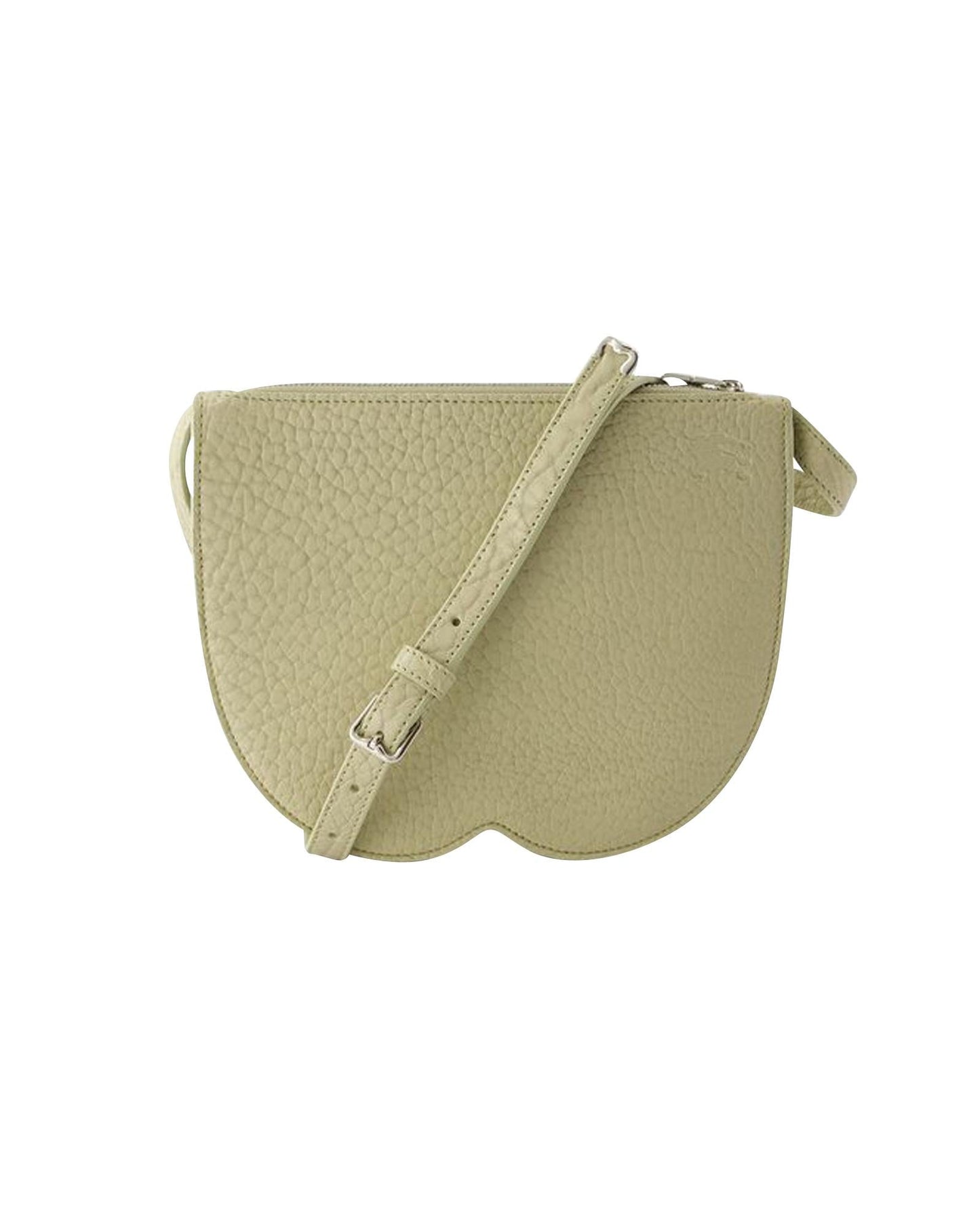 Burberry Pebble Women Leather Beige Crossbody Bag