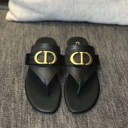 Christian Dior 30 Montaigne Flat Thong Sandals