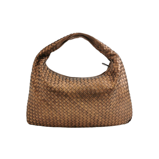 Bottega Veneta Veneta Hobo Large Metallic Copper Leather 46cm