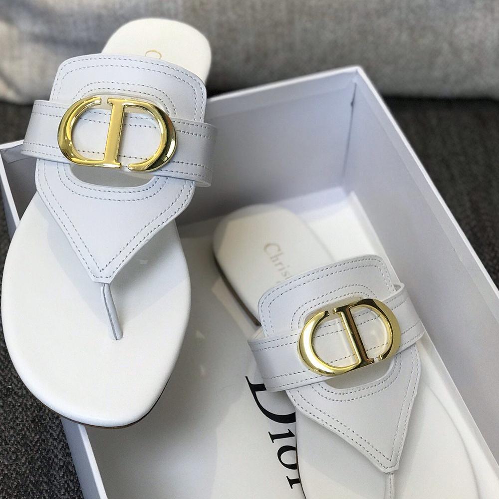 Christian Dior 30 Montaigne Flat Thong Sandals